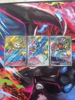 First Partner Illustration Collection Series 1 Gen 7 Alola Starters Pokemon TCG - Image 1