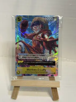 Bandai Monkey.D.Luffy OP07-109 SR Holo 500 Years Future 5 Cost 6000 - Image 1