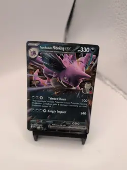 Team Rocket's Nidoking ex - SVP 217 Pokemon TCG Black Star Promo Pokemon Card - Image 1