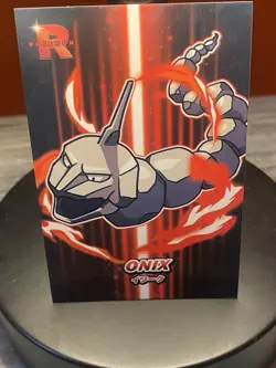 2025 POKEMON ROCKET TEAM CARD DATABASE ONIX PERU - Image 1