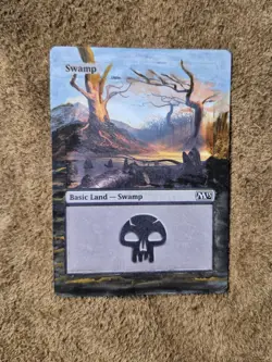 mtg altered art hand painted - Image 1