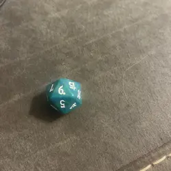 Future Sight Spindown Life Counter D20 Dice MTG Magic the Gathering Green - Image 3
