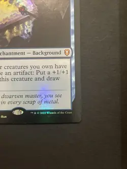 MTG Baldur's Gate *FOIL* M Clan Crafter #651 - Image 4