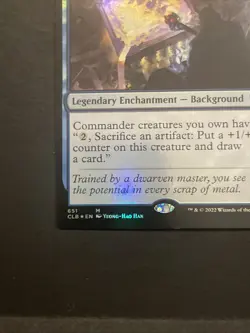 MTG Baldur's Gate *FOIL* M Clan Crafter #651 - Image 5