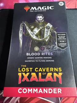 The Lost Caverns of Ixalan Commander Deck - Blood Rites MTG Brand New Sealed - Image 1