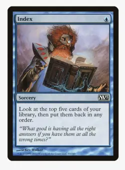 MTG Index #55 Magic (M13) Near Mint NM Card In Protective Sleeve - Image 1