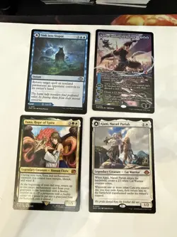 (MTG) LOT Magic the Gathering, 4 card lot random (see pics) - Image 1