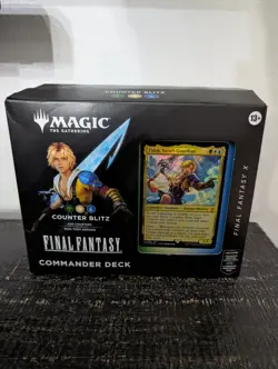 Magic MTG Final Fantasy X Counter Blitz Tidus Commander Deck Unused In Open Box - Image 1