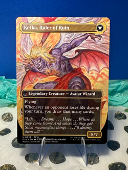 MTG- Kefka, Court Mage (0322)- Artist Showcase Borderless- Final Fantasy Variant - Image 2