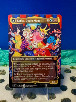 MTG- Kefka, Court Mage (0322)- Artist Showcase Borderless- Final Fantasy Variant - Image 3