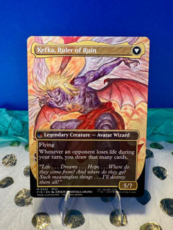 MTG- Kefka, Court Mage (0322)- Artist Showcase Borderless- Final Fantasy Variant - Image 4