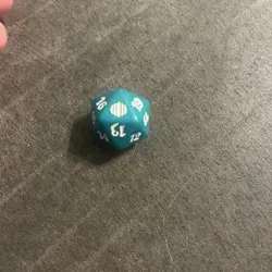 Shards of Alara *GREEN* Spindown Life Counter MTG D20 Dice Magic Gathering Die - Image 1