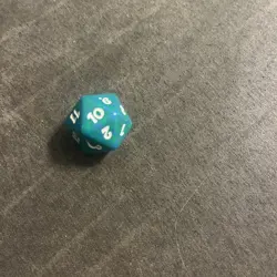 Shards of Alara *GREEN* Spindown Life Counter MTG D20 Dice Magic Gathering Die - Image 2