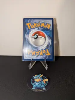 Play! Pokemon Prize Pack Series 7 Surging Sparks Cosmo Holo 143/191 Eevee - Image 2