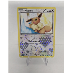 Pokemon TCG Eevee Uncommon Full Art Holo RC14/RC25 Legendary Treasures - Image 1