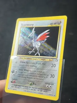 Pokemon TCG Skarmory Neo Genesis 13/111 Holo 1st Edition - NM+ - Image 2