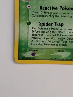 Pokemon Ariados EX Unseen Forces #2/115 Reverse Holo Stamp LP TCG - Image 4
