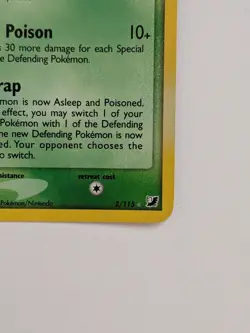 Pokemon Ariados EX Unseen Forces #2/115 Reverse Holo Stamp LP TCG - Image 5