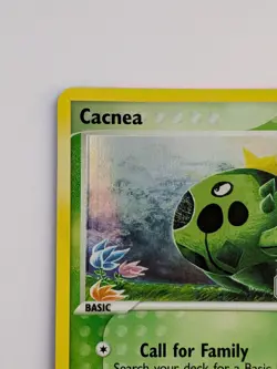 Pokemon Cacnea EX Crystal Guardians #47/100 Reverse Holo Stamp LP TCG - Image 2