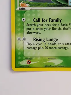 Pokemon Cacnea EX Crystal Guardians #47/100 Reverse Holo Stamp LP TCG - Image 4