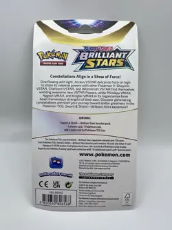 Pokemon Brilliant Stars Blister Eevee SWSH 190 Promo Englisch OVP Sealed - Image 2