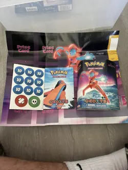ex deoxys pokemon supercharge opened theme deck 2005 - Image 1