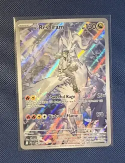 N's Reshiram 167/159 Illustration Rare Journey Together Pokemon Near Mint - Image 1