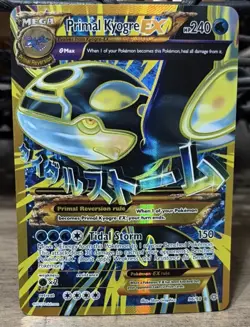 Primal Kyogre EX 96/98 XY Ancient Origins Ultra Rare Full Art Holo English - Image 1