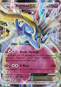 Xerneas EX (Shiny) XY149 Holo P XY Promo Pokemon LP - Image 1