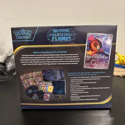 Pokemon TCG Phantasmal Flames Pokemon Center ETB Elite Trainer Box Sealed - Image 5