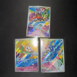 First Partner Illustration Collection Series 1 Gen 7 Pokemon TCG Set - Image 1