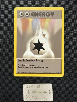 Pokemon WOTC Base Set - Double Colorless Energy - 96/102 - MINT/NM -Fresh Packed - Image 1