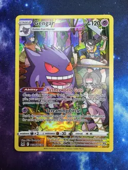 Gengar TG06/TG30 Trainer Gallery Lost Origin Pokemon TCG Holo NM Clean! - Image 1
