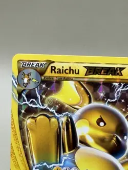 2015 Pokemon Raichu BREAK 50/162 BREAKthrough Holo Rare NM - Image 2