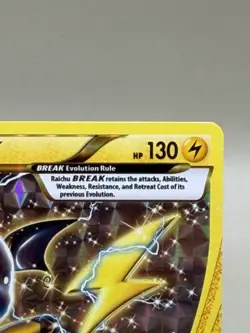 2015 Pokemon Raichu BREAK 50/162 BREAKthrough Holo Rare NM - Image 3