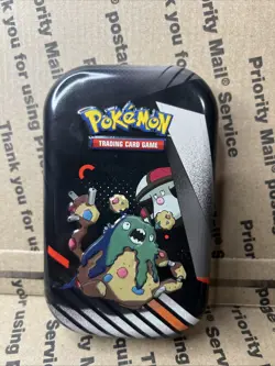 Pokemon Unova Mini Tin Empty | Garbodor&Amoonguss/Plus Lot of 50 Cards/5 HOLOS - Image 1