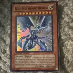 Yu-Gi-Oh! Blue-Eyes Shining Dragon Effect Limited Edition Promo 3000 ATK MOV-EN… - Image 1