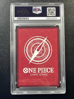 2025 ONE PIECE OP11 FIST OF DIVINE SPEED ALTERNATE ART MONKEY D LUFFY PSA 10 A3 - Image 2