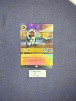 Disney Lorcana Tiana - Warm and Happy (Epic) 205/204 Winterspell Holo - Image 2