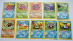 Pokemon Fossil Set 62 Series Bundle – 10 Vintage WOTC Cards - Image 1
