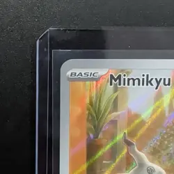 Mimikyu 075 Full Art Black Star Promo Paldean Fates Pokemon Card - Image 3