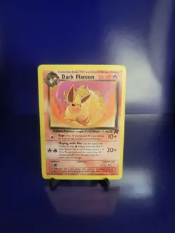 Dark Flareon 35/82 Uncommon Non Holo Team Rocket Pokemon Card HP - Image 1