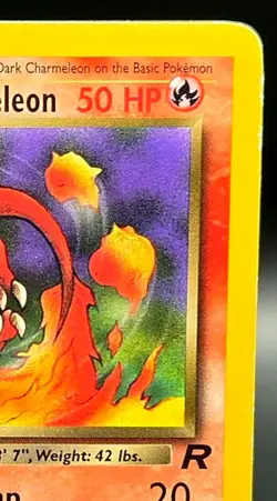 Vintage Pokemon Dark Charmeleon Team Rocket 32/82 Regular Uncommon WOTC Card - Image 4