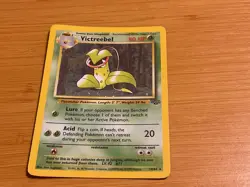 NEW 1999 POKEMON FIRST EDITION JUNGLE CARD "VICTREEBEL" 14 of 64 - Image 1
