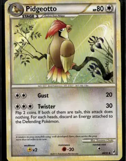Pidgeotto Uncommon Call of Legends 48/95 Colorless Pokemon Card - Image 1