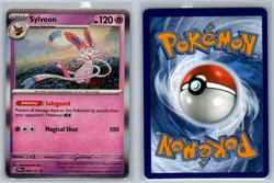 Sylveon 040/131 Holo Rare Prismatic Evolutions Pokemon Card Holo A014-003 NM - Image 3