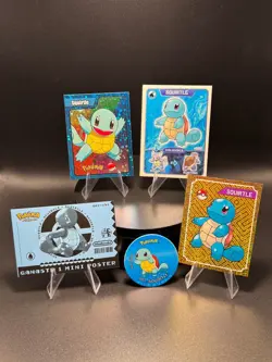 Pokemon Squirtle Set of 5 - Squirtle #07 Peru/NON-TCG Cards & Stickers - Image 1
