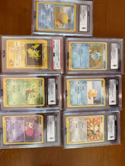 PSA 7x Graded card Lot - Image 1