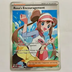 Rosa’s Encouragement 114/088 Perfect Order Ultra Rare Trainer Pokemon Card - Image 1