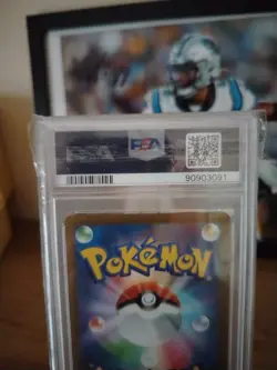 Pokemon Card 2023 Jolteon SV2a Japanese Master Ball Reverse Holo PSA 9 Mint Card - Image 4